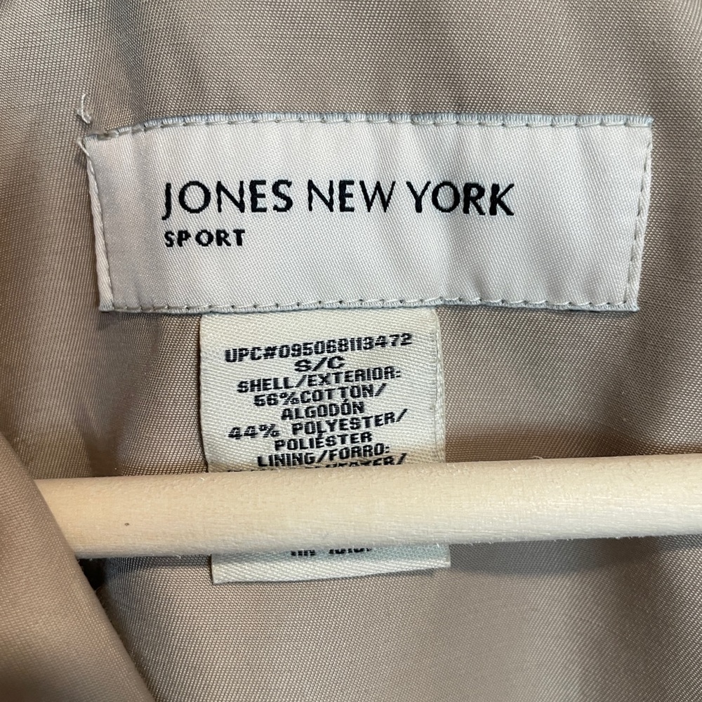 EUC Tan Trench Coat by Jones New York - Picture 5 of 10